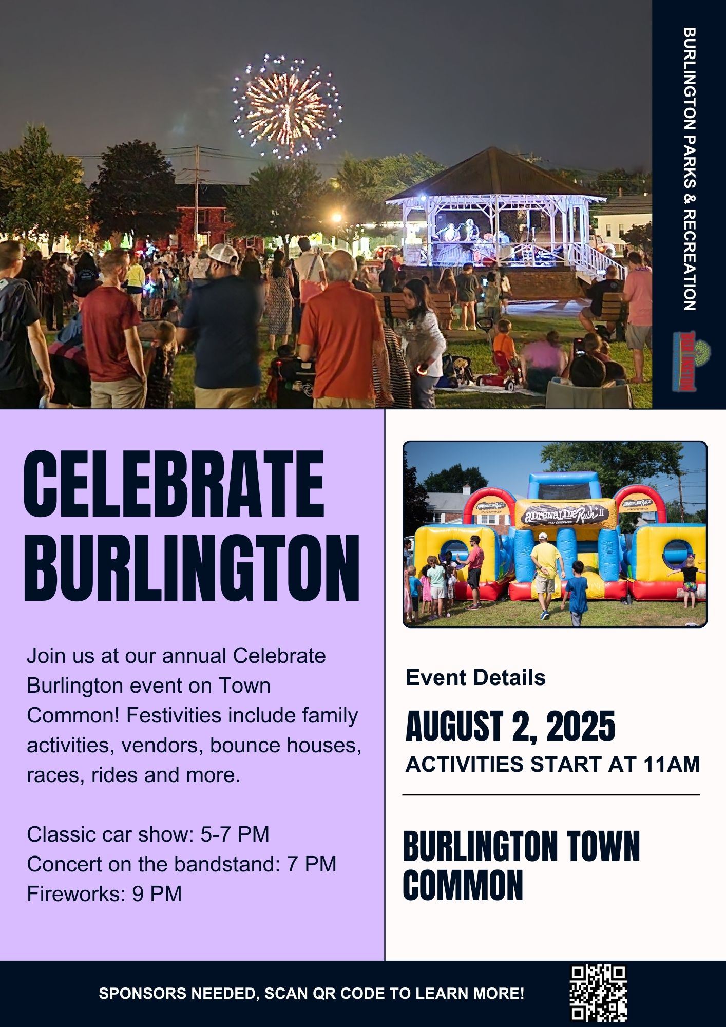 Celebrate Burlington Poster