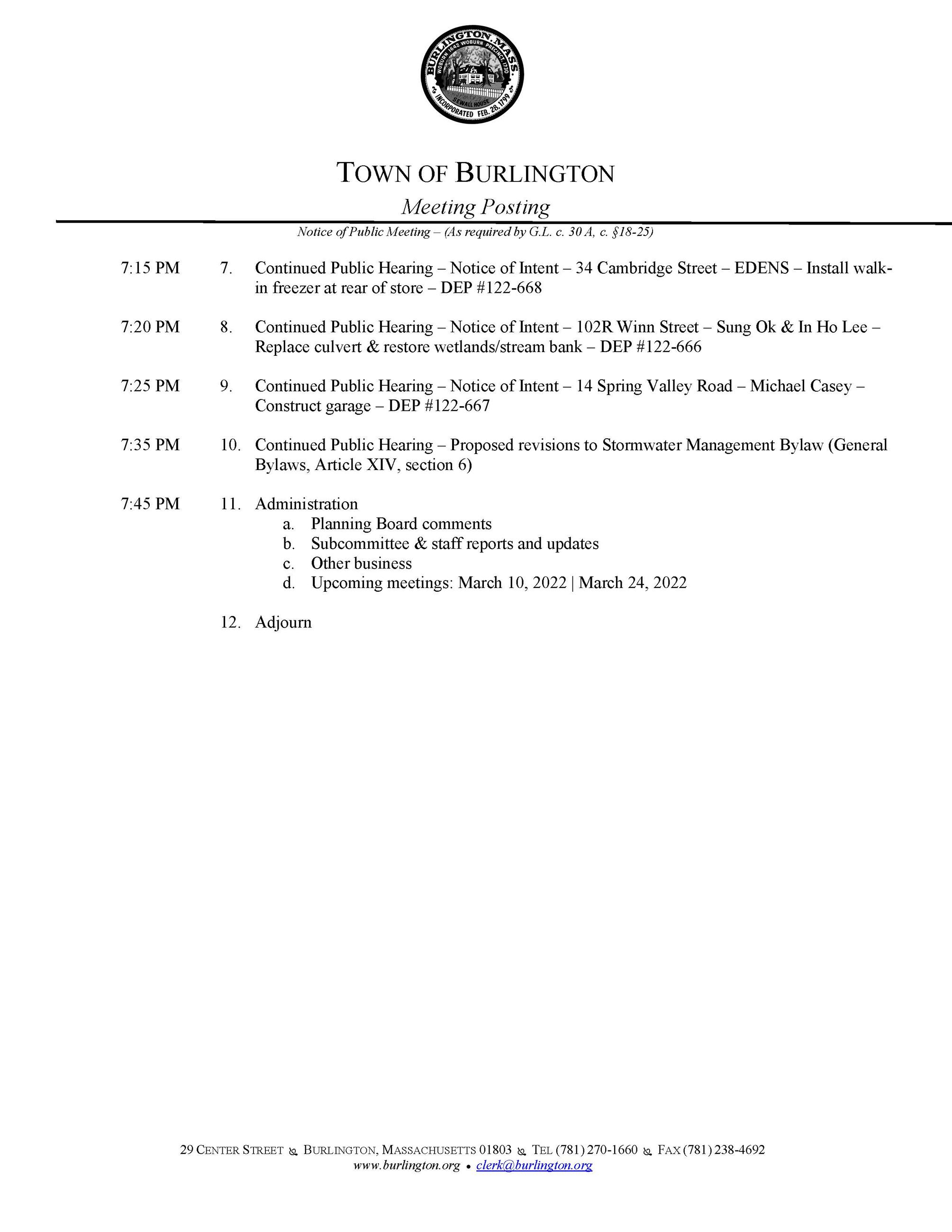 Conservation 2-24-22_Agenda Page_2