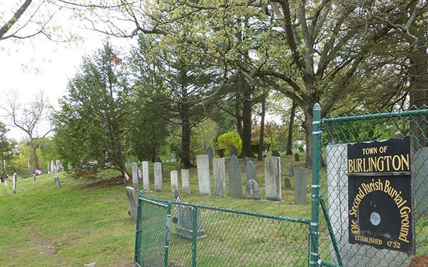 Second Parish Burial Ground Burlington Massachusetts